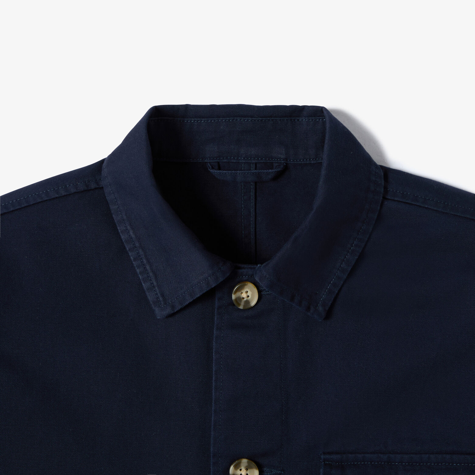 Veste col chemise boutonn&eacute;e mi-saison