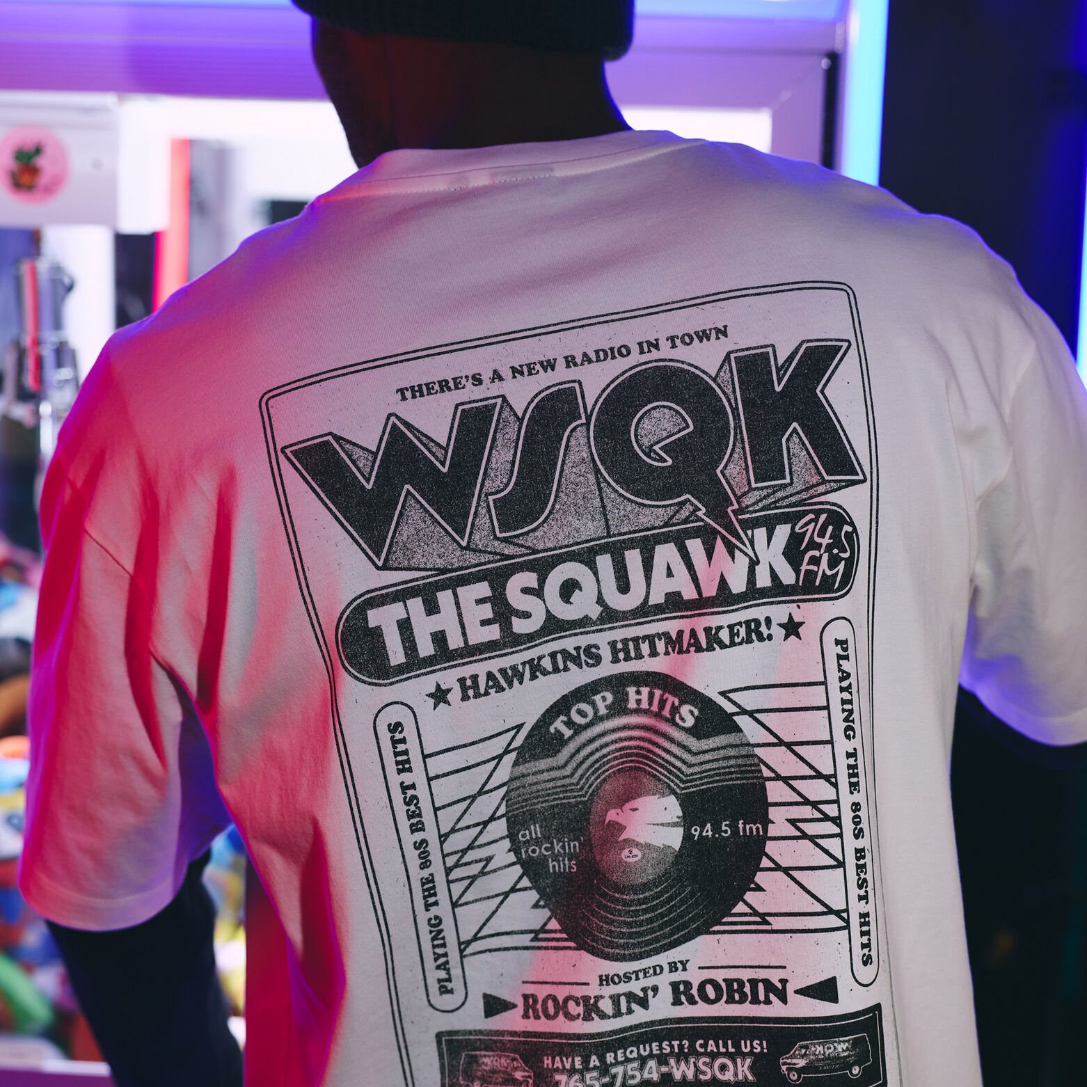 Tee shirt imprimé licence Stranger Things