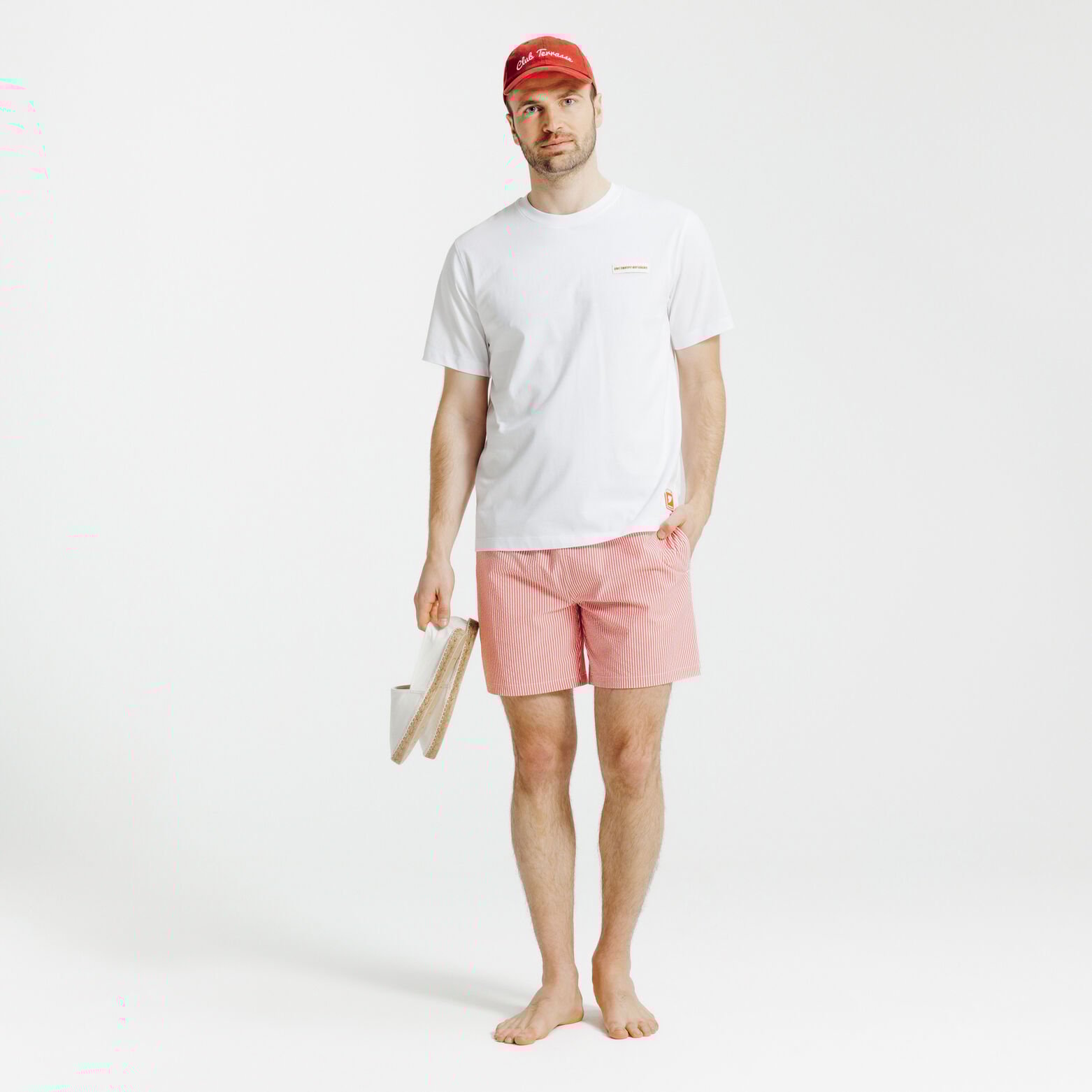 Maillot de bain seersucker ray&eacute;