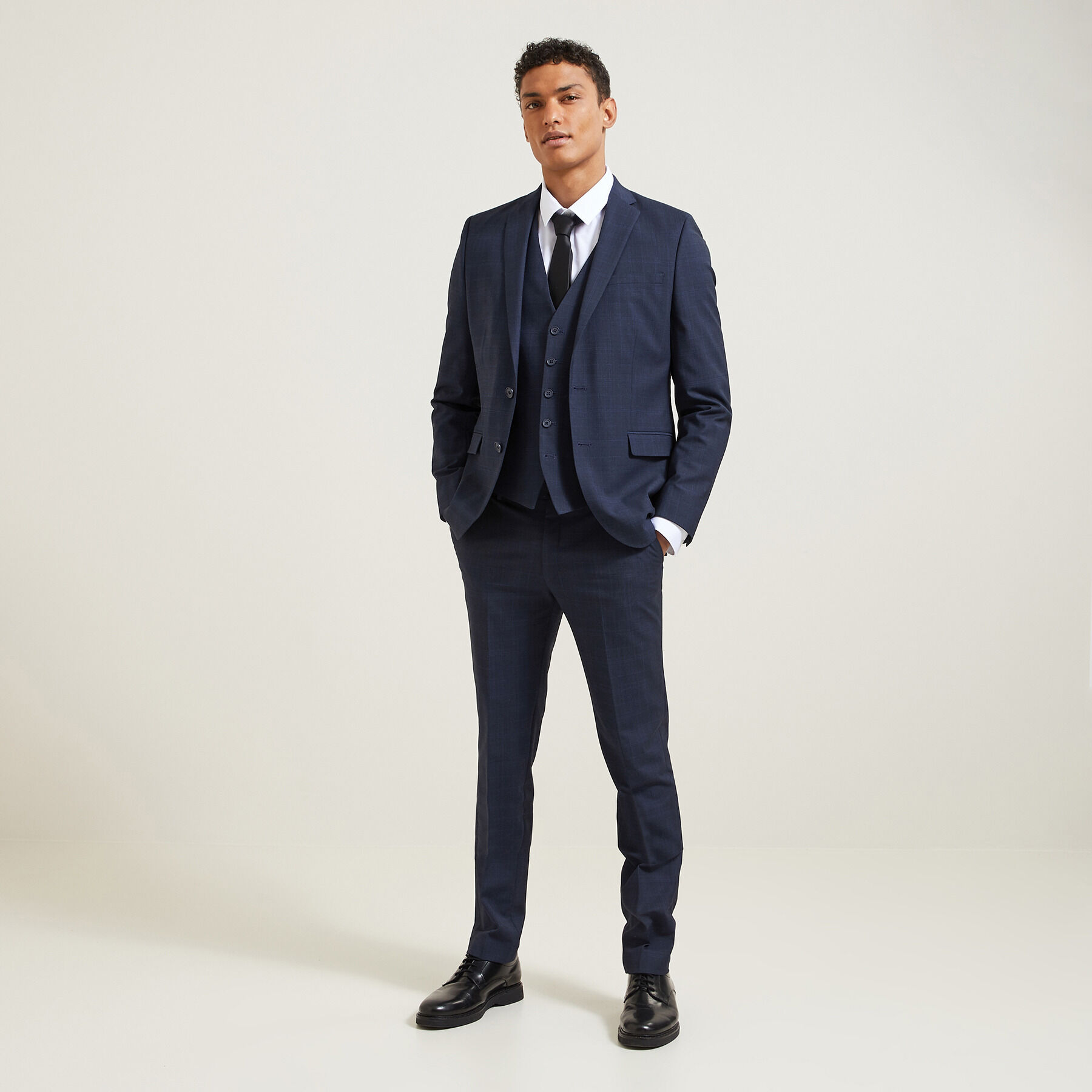 Pantalon costume carreaux 2025