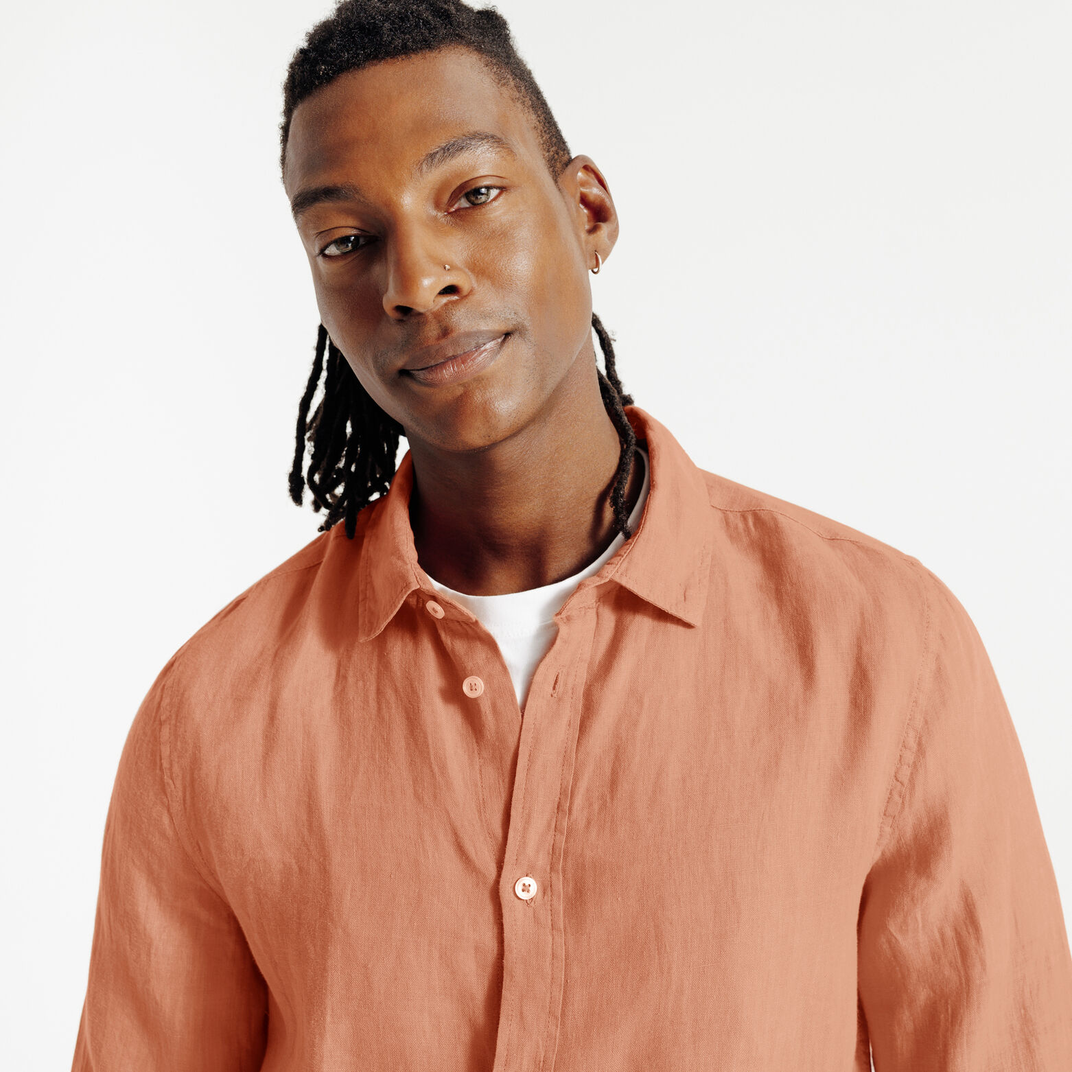 Chemise en lin regular