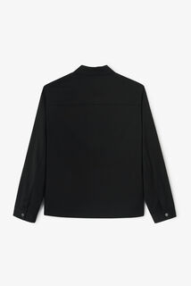 Veste pressionn&eacute;e col chemise