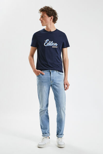 Tee shirt imprim&eacute; plac&eacute; f&ecirc;te des p&egrave;res