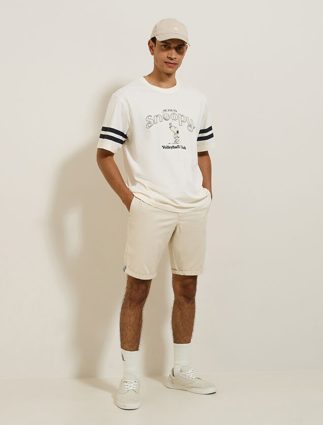 Tee shirt imprimé Volleyball Club licence Peanuts