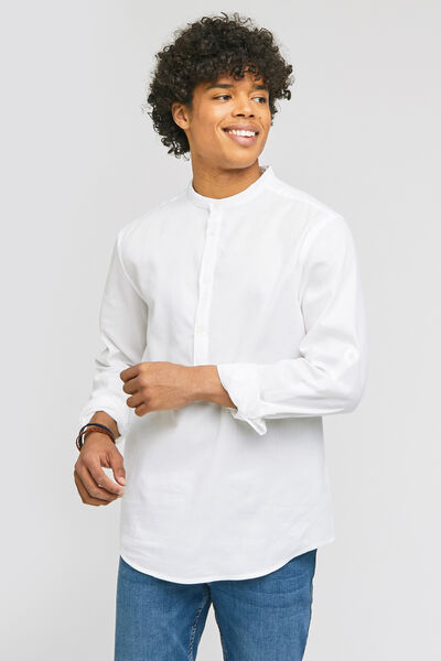 Chemise Col Mao Homme Chemises Col Officier Jules