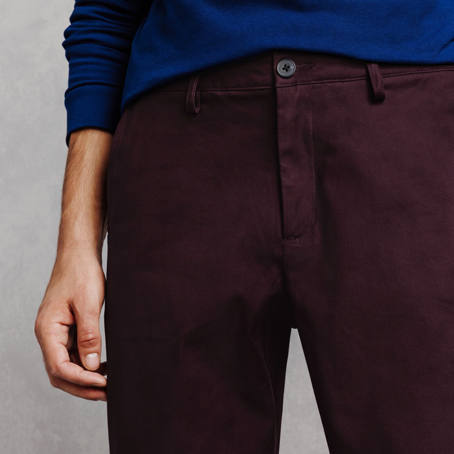 "Le Parfait by JULES" slim fit chino  