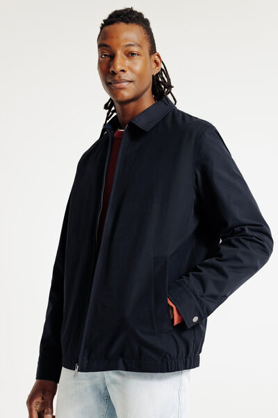 Jack met hemdskraag en rits