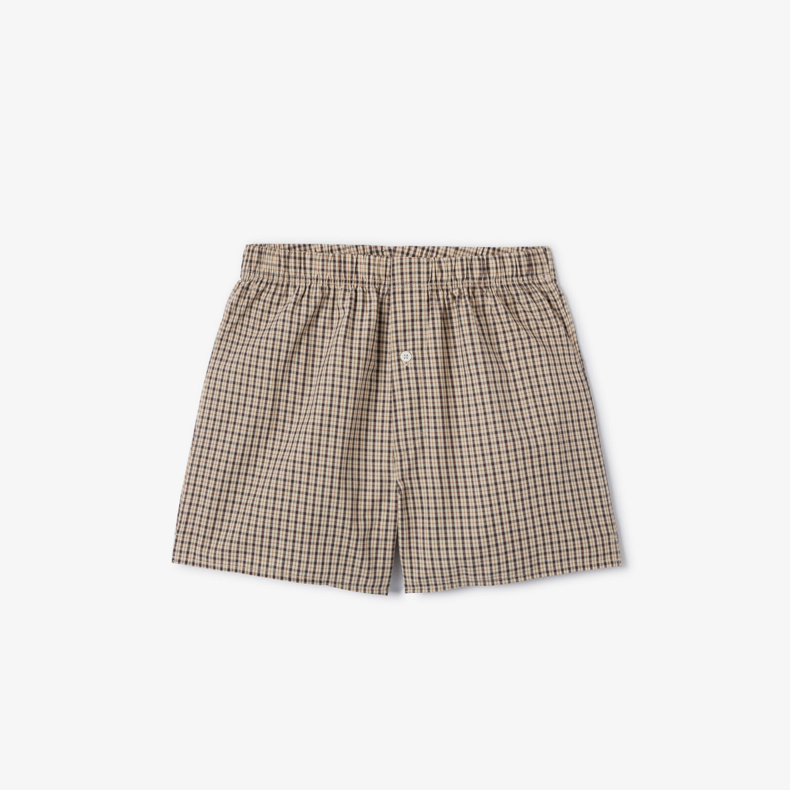 Cale&ccedil;on &agrave; carreaux 100% coton