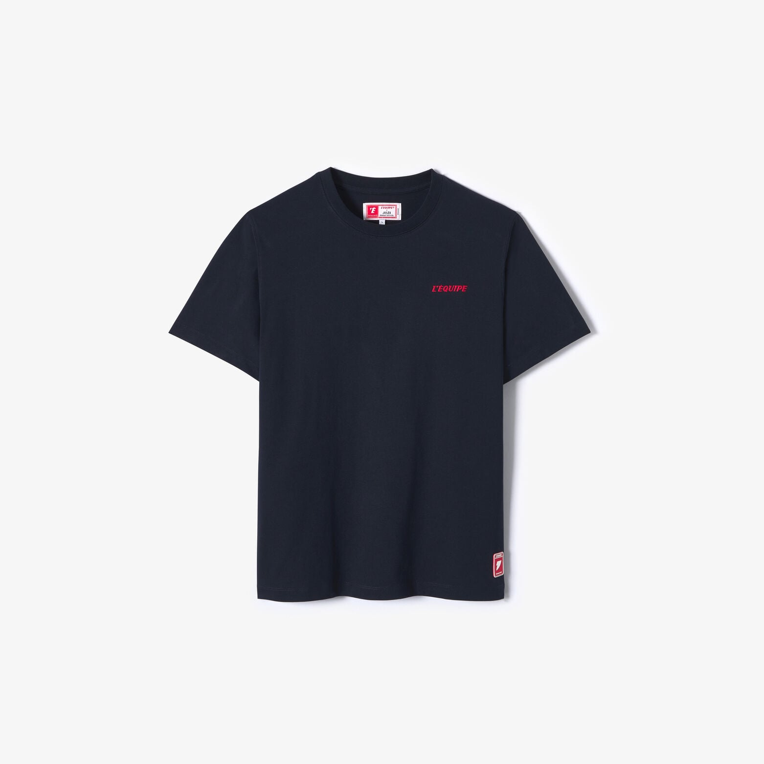Tee shirt imprim&eacute; dos licence L'&Eacute;quipe