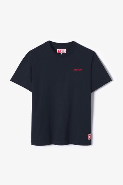 Tee shirt imprim&eacute; dos licence L'&Eacute;quipe