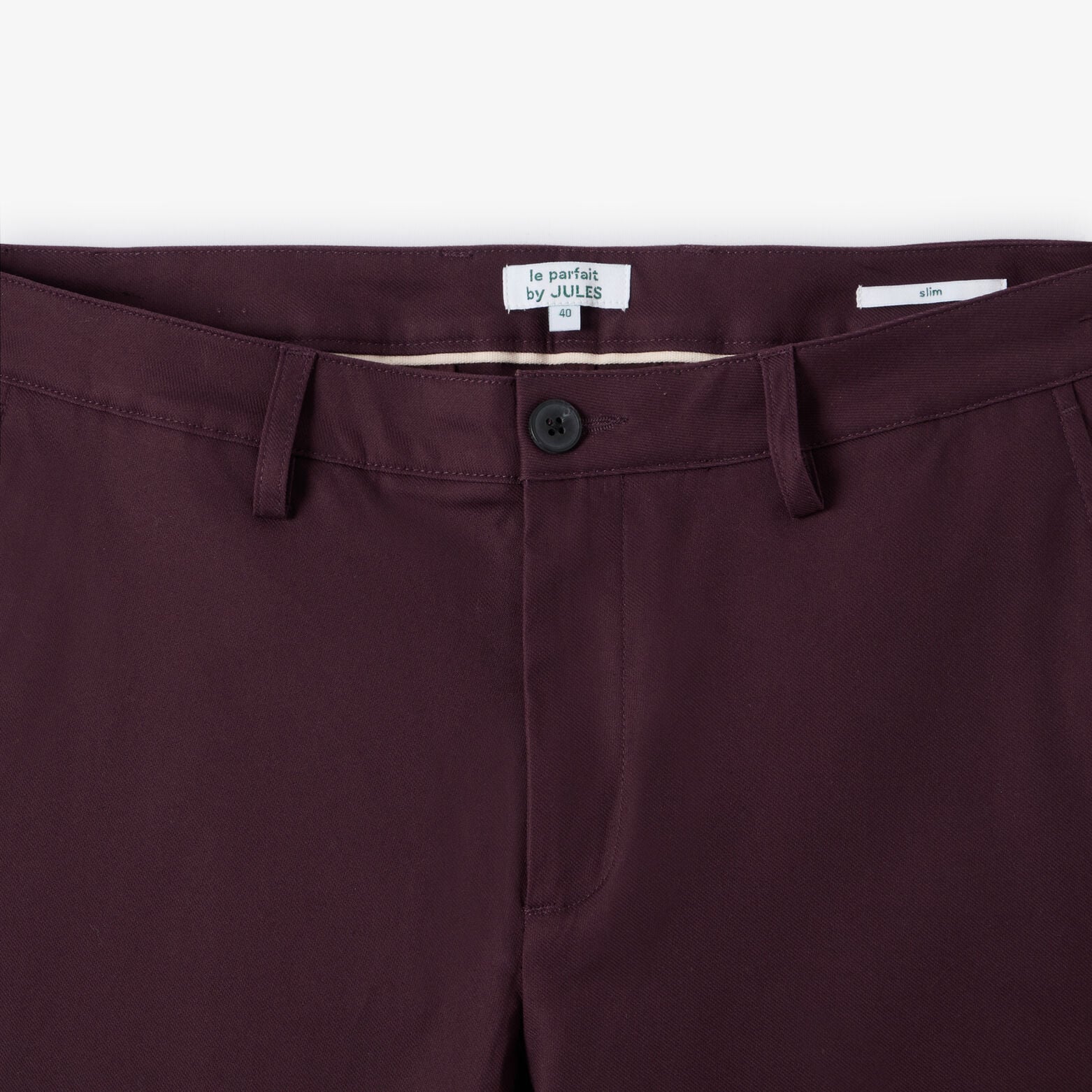 "Le Parfait by JULES" slim fit chino  