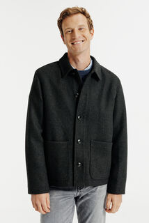 Vest met hemdskraag en knopen