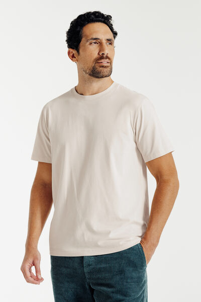 Tee shirt matière douce col rond