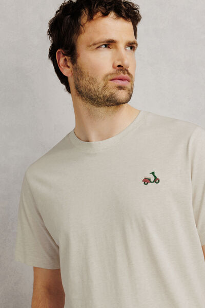 Tee shirt chin&eacute; brod&eacute;