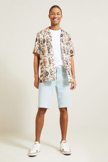 Bermuda en jean urbanflex en coton recyclé