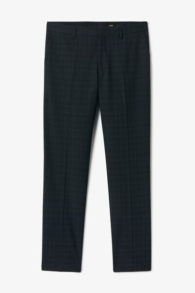Pantalon de costume confort &agrave; carreaux
