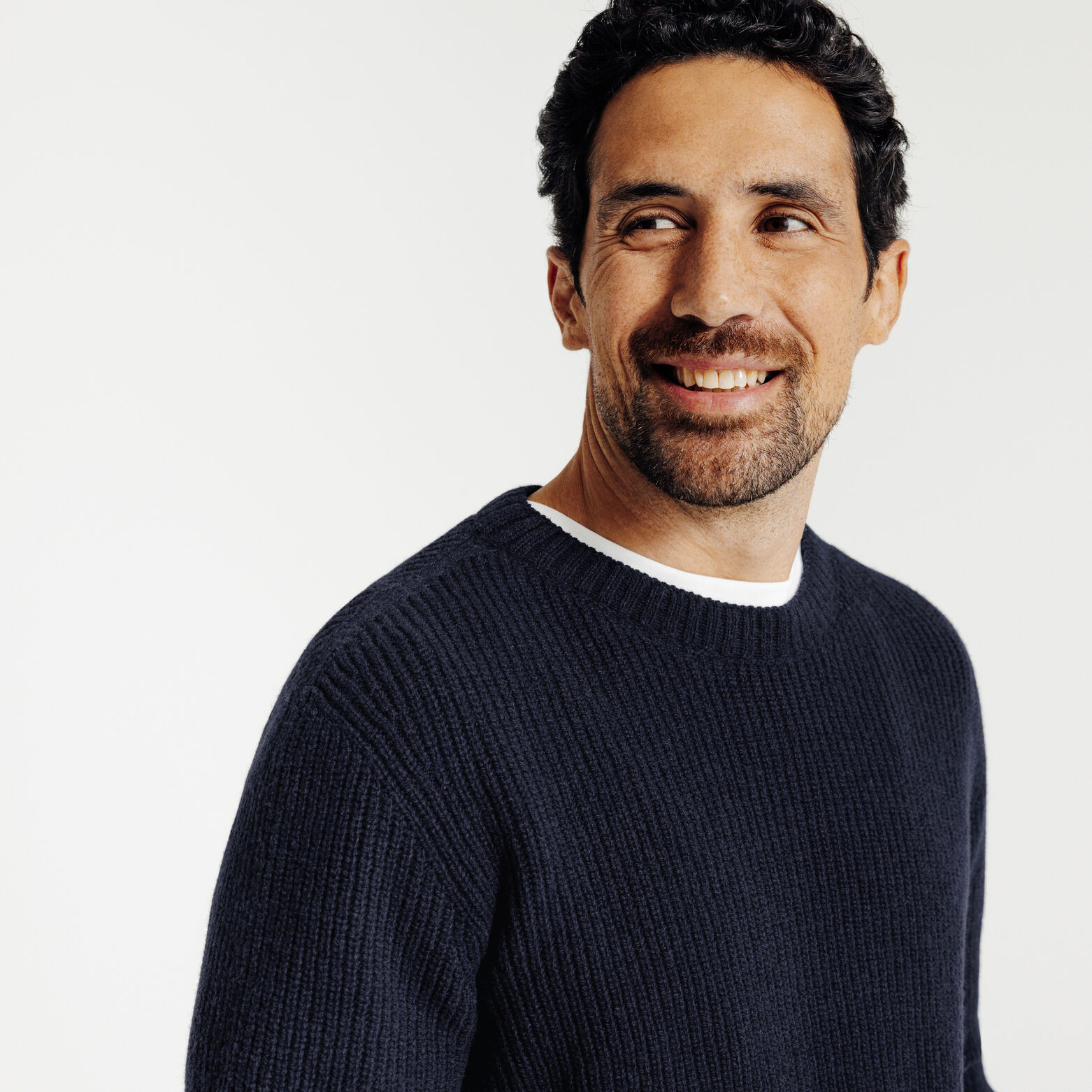 Pull mérinos cachemire Made in France