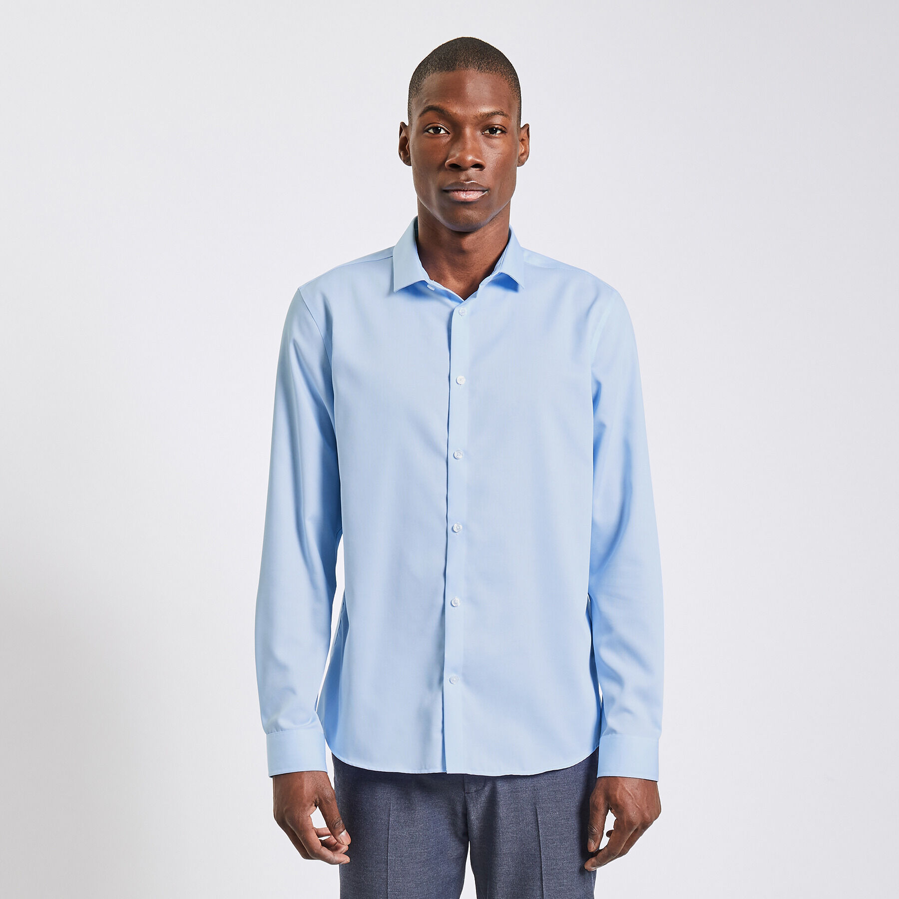 Chemise bouton sales de manchette jules
