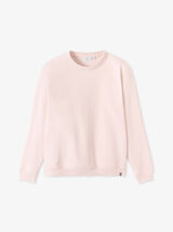 Effen sweater met ronde hals