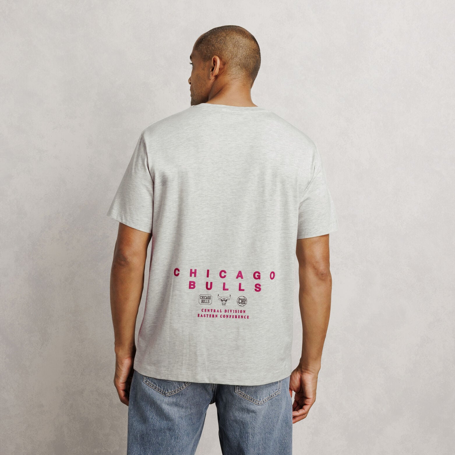T-shirt Chicago Bulls NBA-licentie