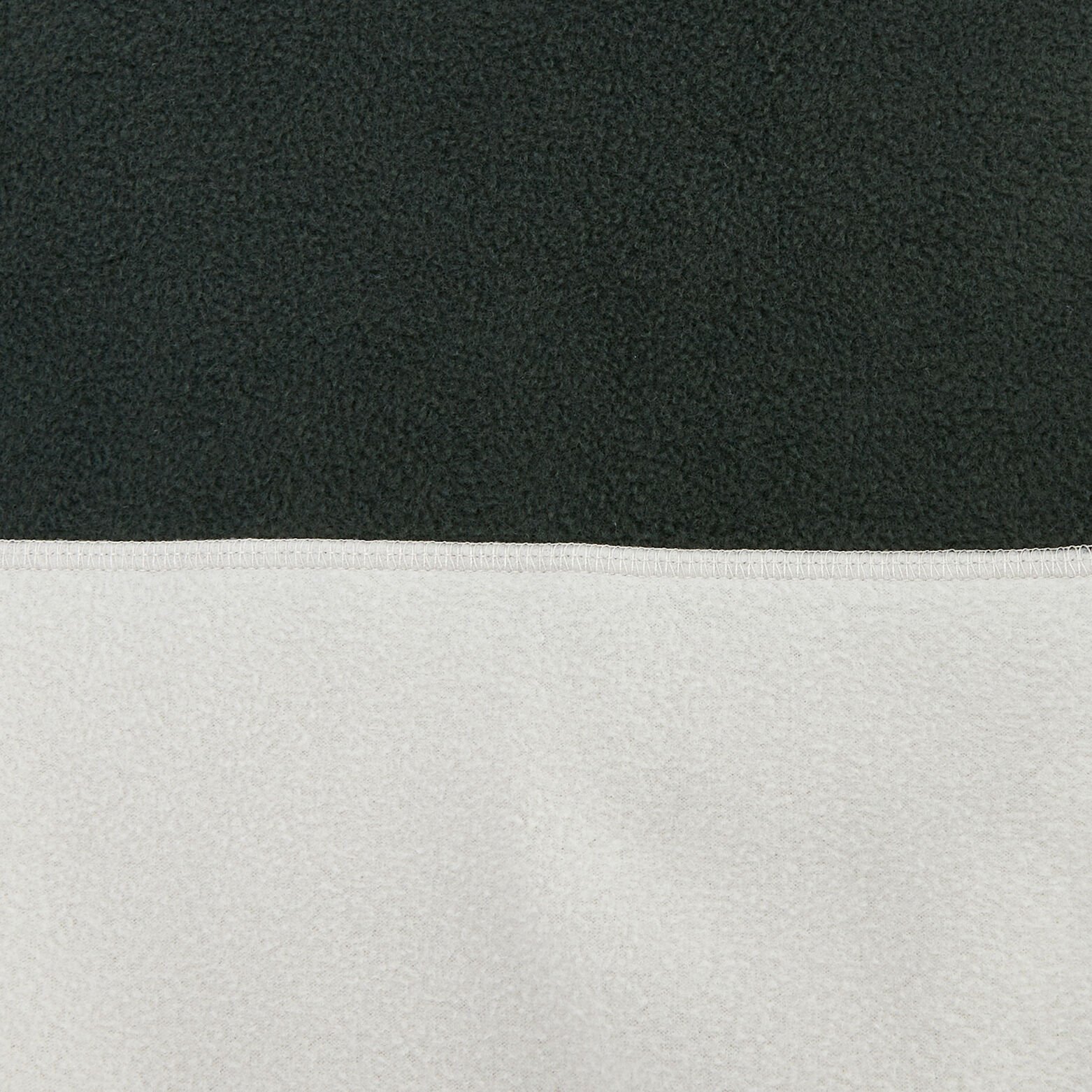 Fleecesweater met opstaande ritskraag