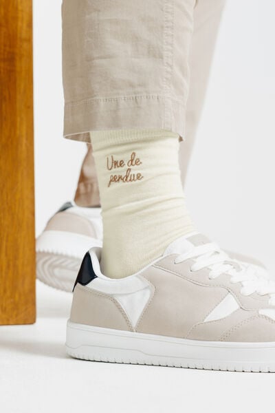 Chaussettes Beige