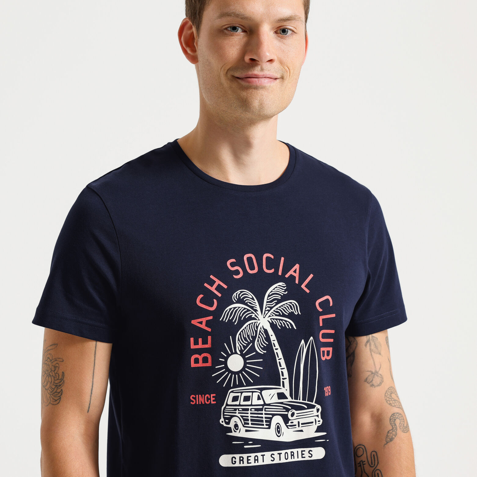 Tee shirt imprim&eacute; devant