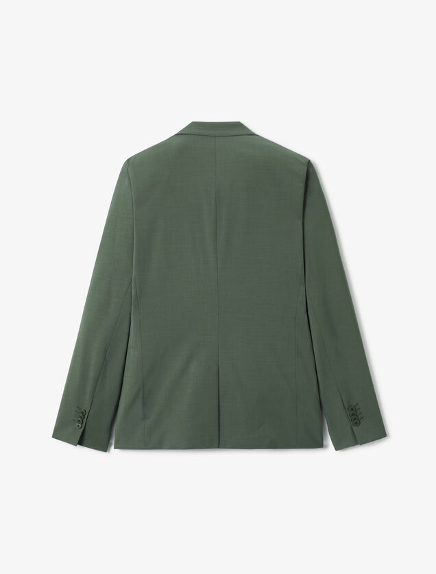 Slim fit kostuumvest in bi-stretchstof