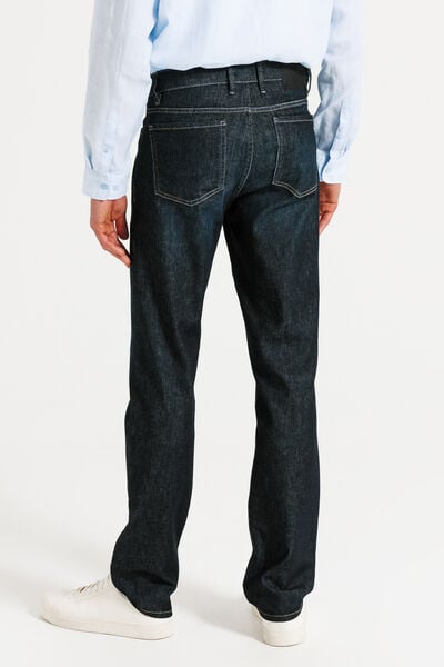 Jean straight toile l&eacute;g&egrave;re