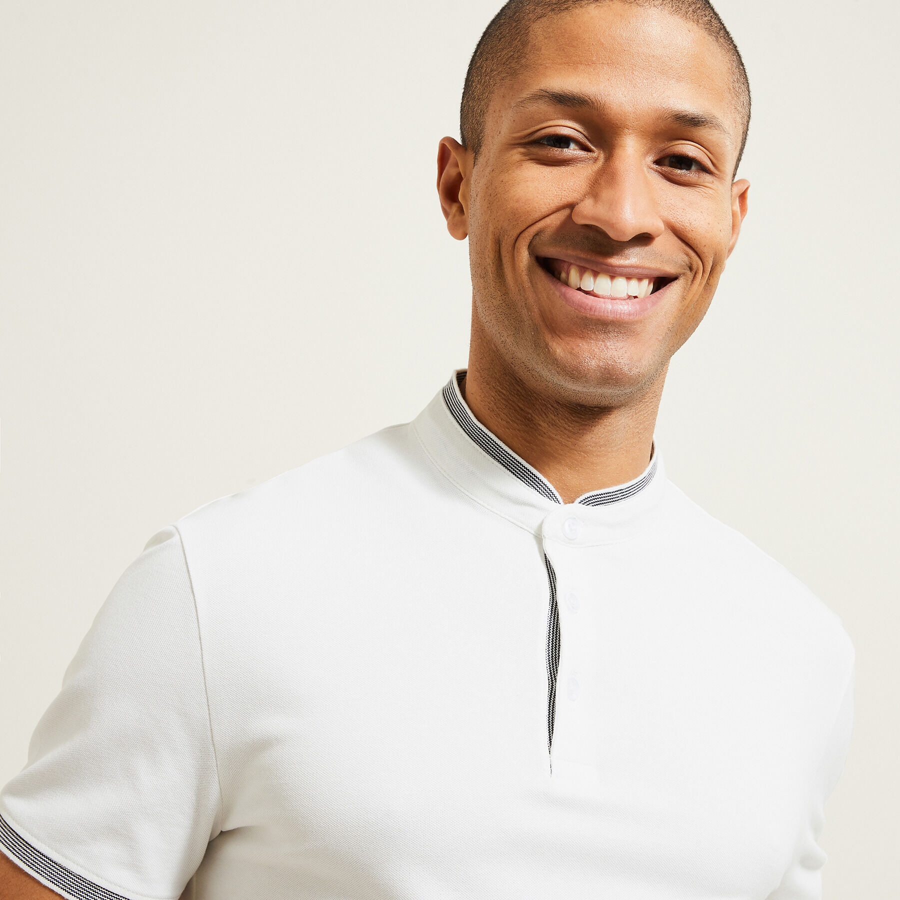 Polo col mao jules top