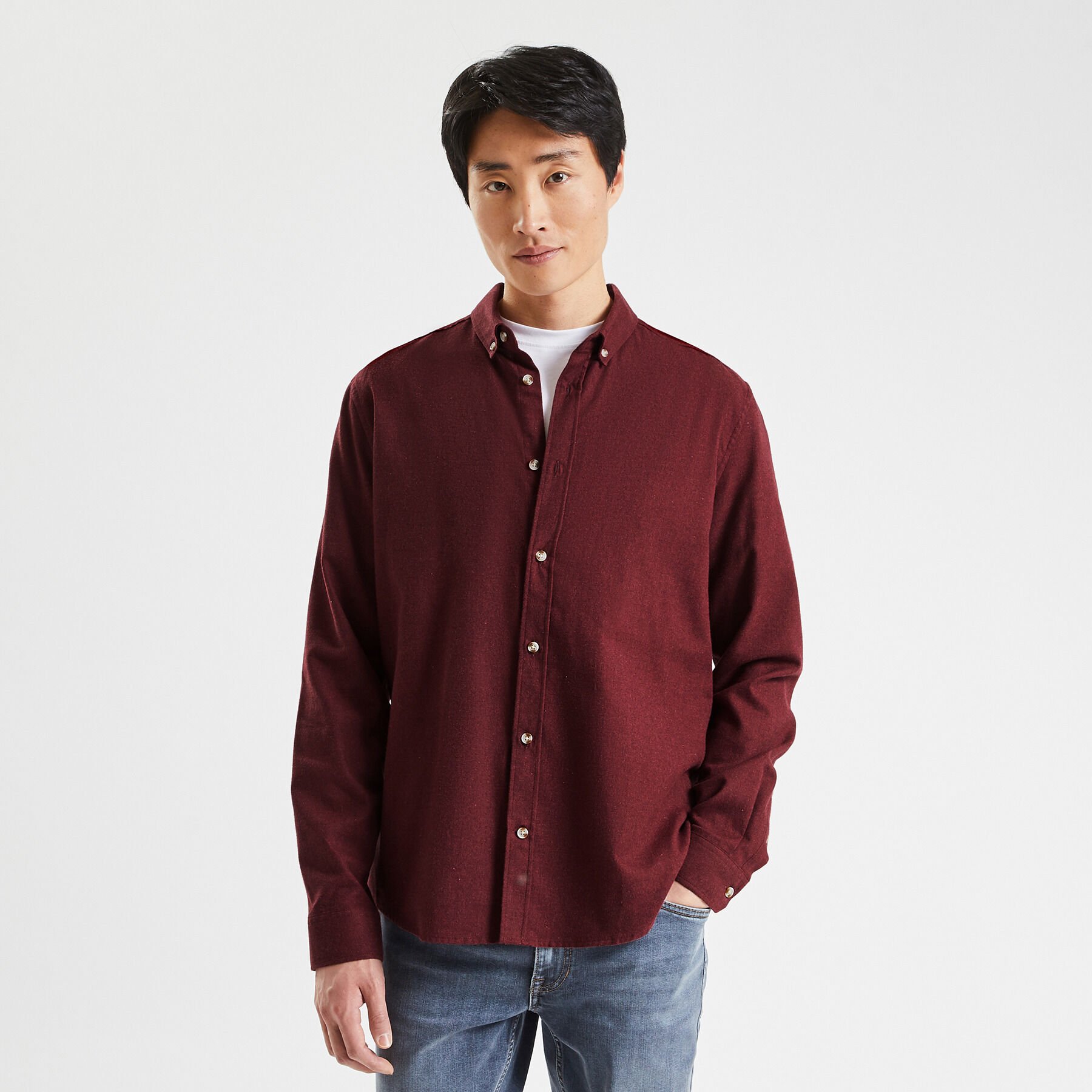 Chemise casual Rouge Homme Jules BE