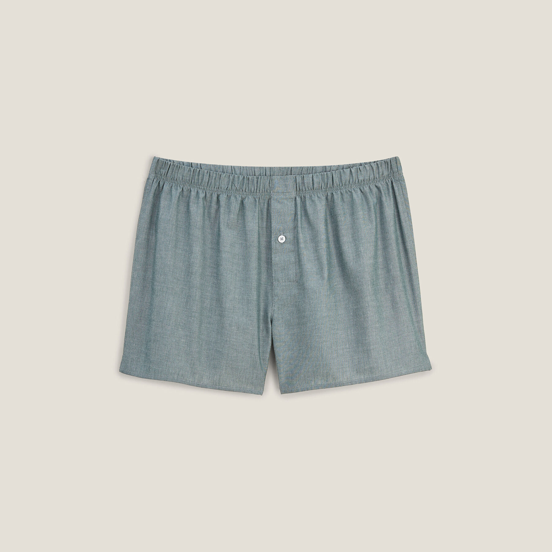 Calecon uni en coton Vert Jules