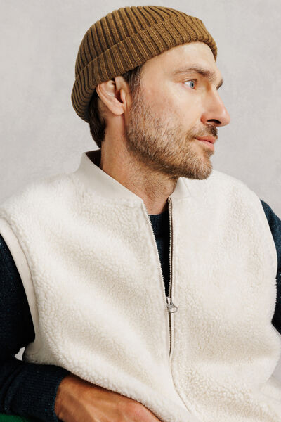 Bonnet court en coton