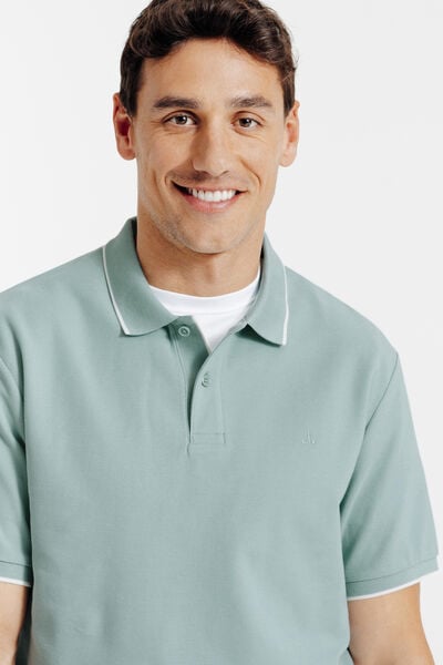 "Le Parfait by Jules" effen polo korte mouwen 