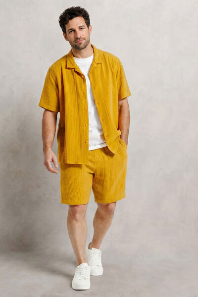 Short en gaze de coton