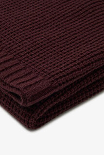 Effen sjaal in tricot