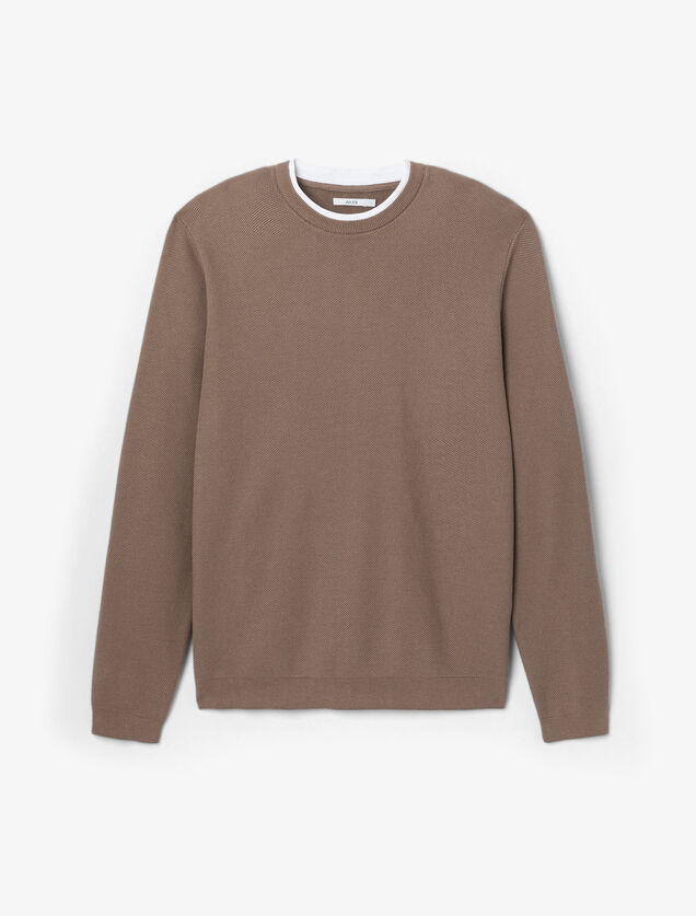 Pull col rond 2-en-1