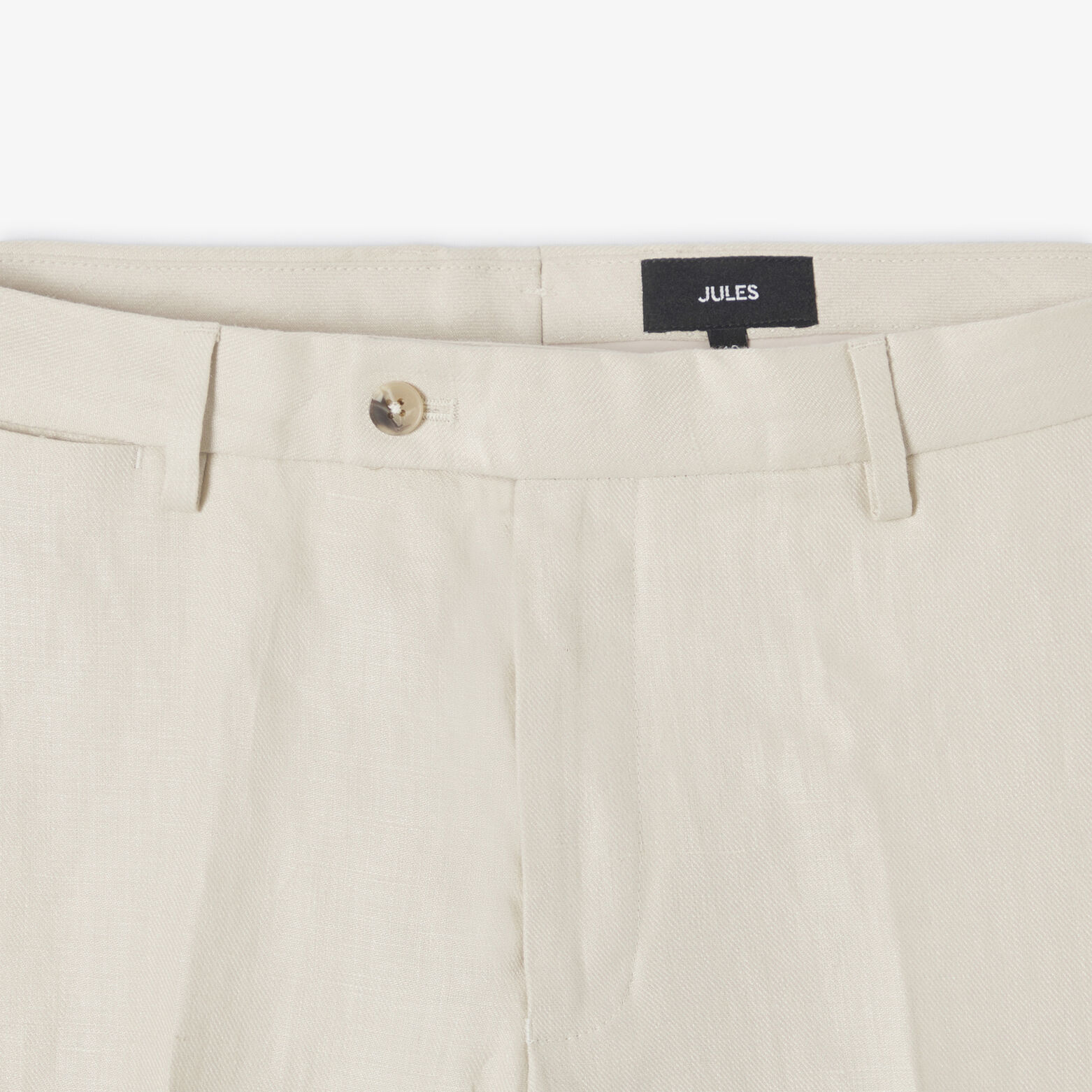 Pantalon de costume confort en lin