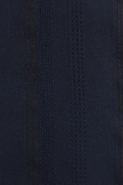 Chemise en coton matière texturée