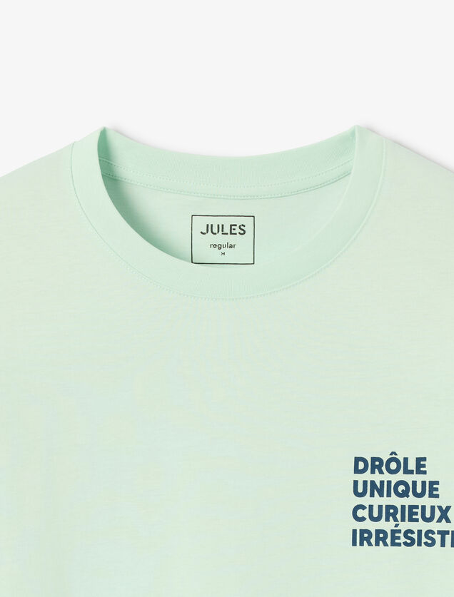 T-shirt voor Vaderdag, print op de borst