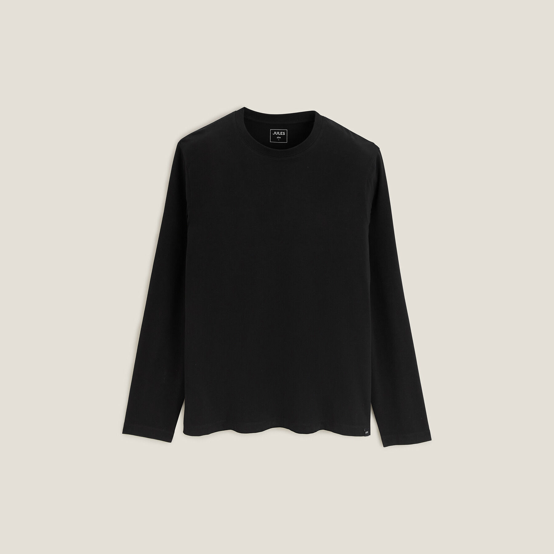 T shirt manche longue homme uni store