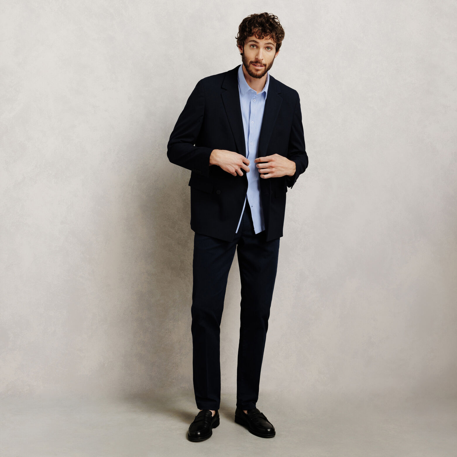 Chemisette en coton ray&eacute;e