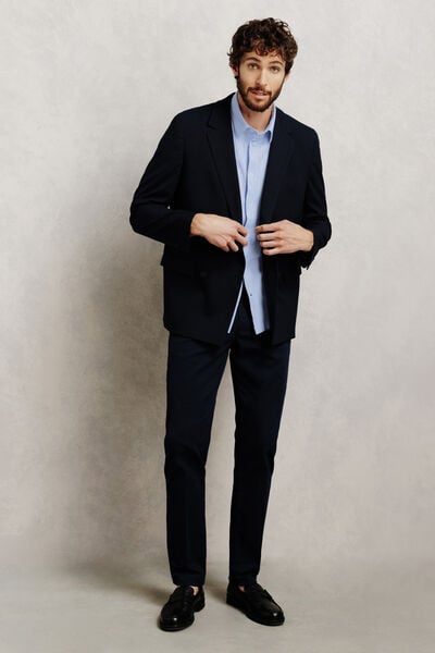 Chemisette en coton ray&eacute;e