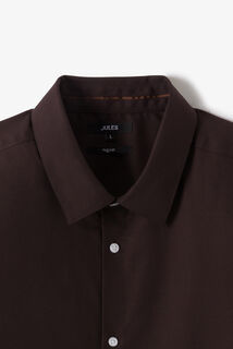 Chemise sans repassage en coton regular