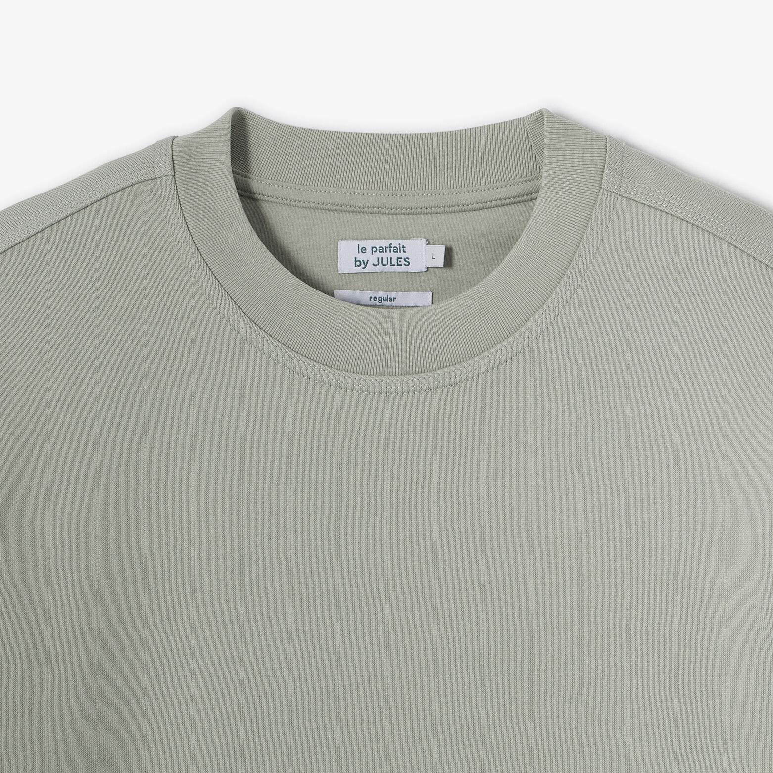 "le parfait by JULES" effen sweater ronde hals