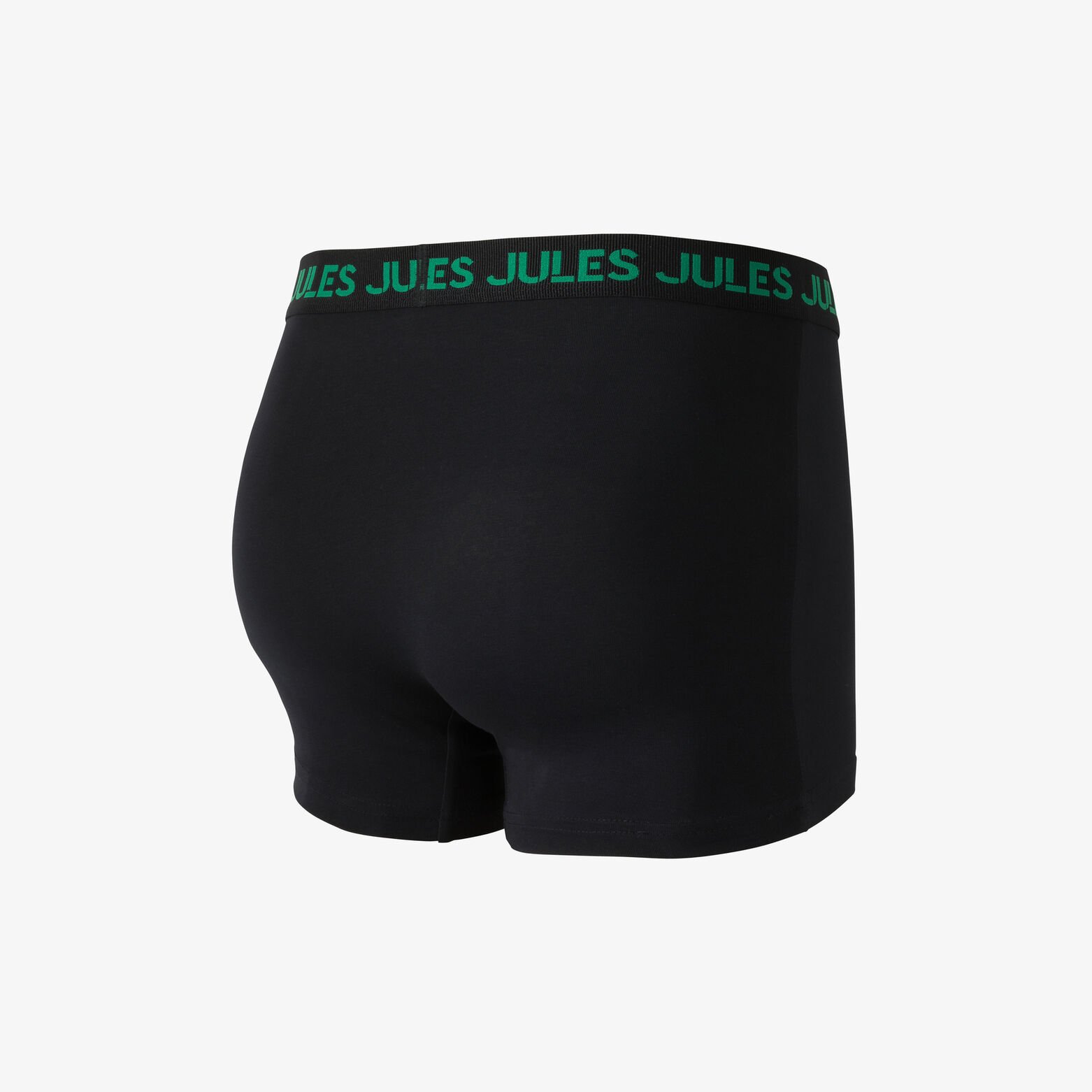 Boxer en coton avec ceinture color&eacute;e