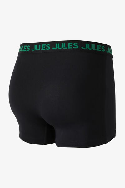 Boxer en coton avec ceinture color&eacute;e