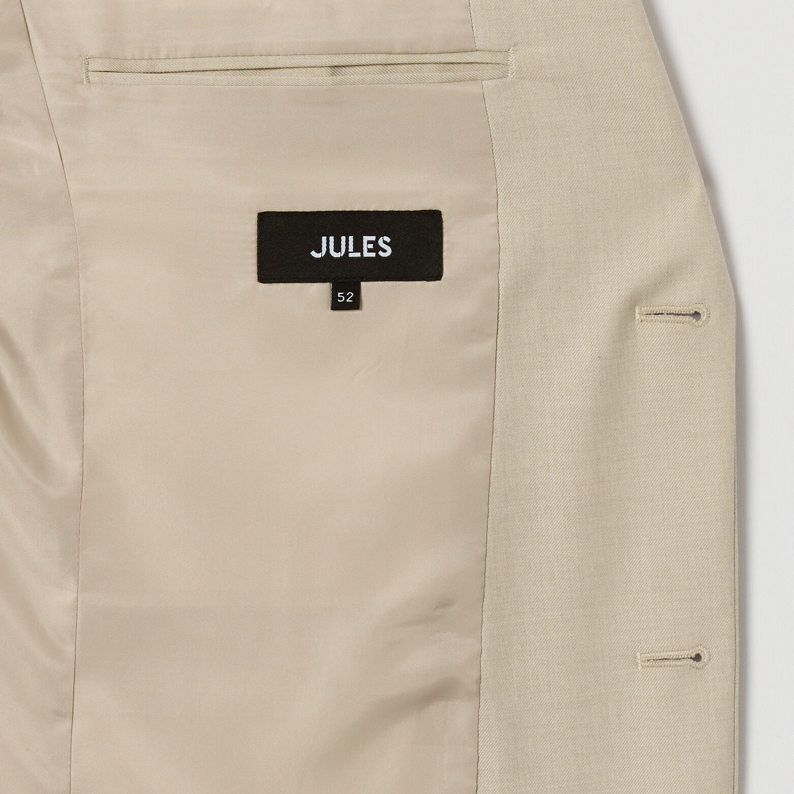 Comfort fit kostuumvest in twill