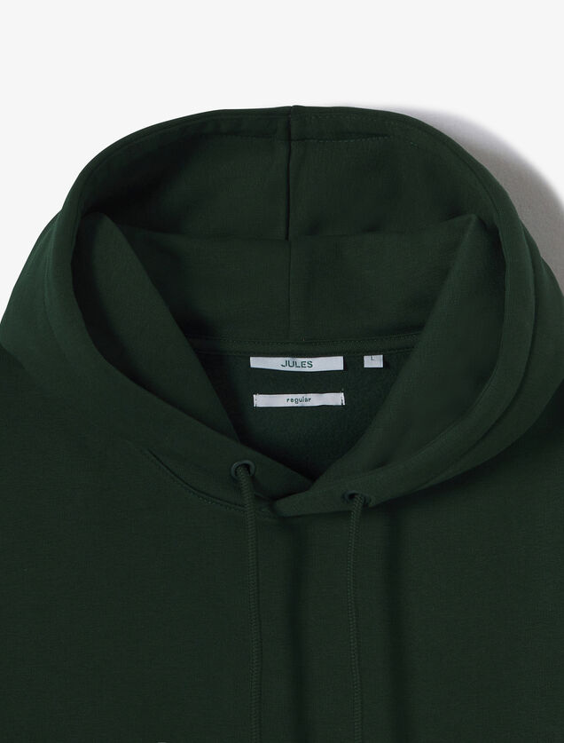 Sweat &agrave; capuche uni