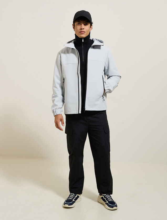 Blouson coupe vent &agrave; capuche